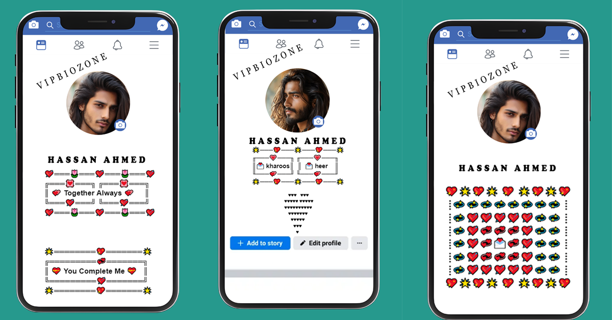 Facebook VIP Love Bio